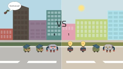 Fight until the Ente Screenshot