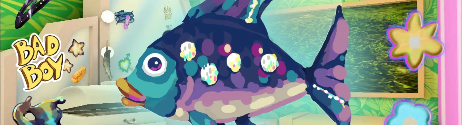 Ölige Fische putzen Spiele für Mädchen gratis online