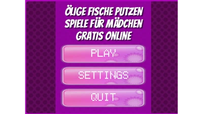 Ölige Fische putzen Spiele für Mädchen gratis online Screenshot